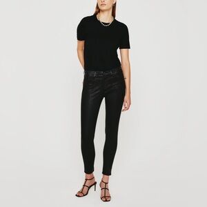 Adriano Goldschmied AG Jeans Coated Denim - The Legging Ankle - Super Skinny